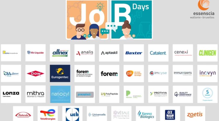 Plus de 300 offres d’emploi à pourvoir immédiatement lors des Jobdays Chimie, Plasturgie, Pharma & Biotech