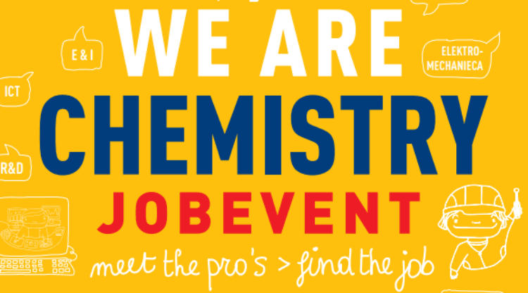 Jobevent We Are Chemistry: 5 goede redenen om te kiezen voor een job in de chemie en farma