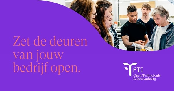 Zet de deuren van jouw bedrijf open tijdens de eerste Open Technologie & Innovatiedag