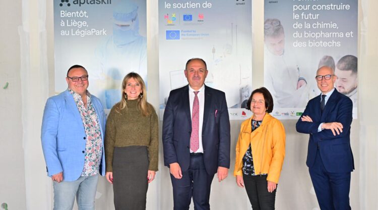 Le centre de compétence aptaskil élargit son offre de formation avec une nouvelle antenne biotech et biopharma au LégiaPark à Liège